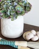 Organic Ceramic Vase (White)