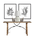 Rustic Scallop Lamp
