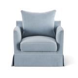 Hamptons Armchair (Pale Blue)