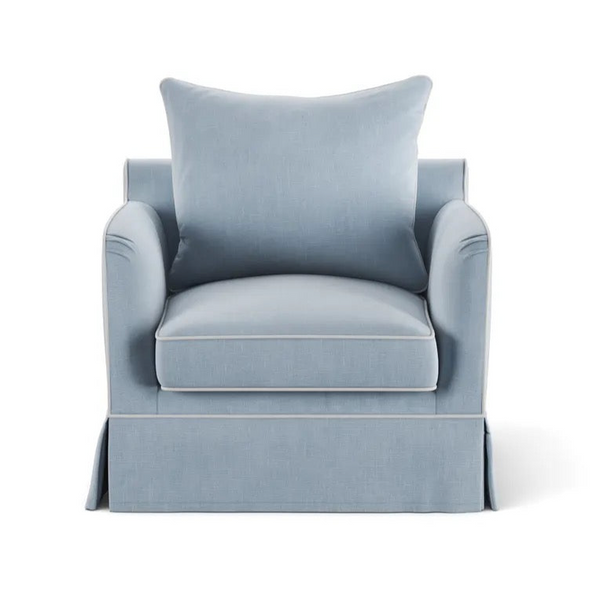 Hamptons Armchair (Pale Blue)