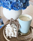 Scented Space Leather Candle - Bellini
