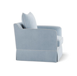 Hamptons Armchair (Pale Blue)