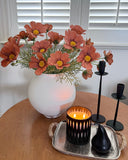 White Tubby Vase