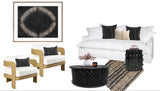 Cloud 3 seater Sofa (White)