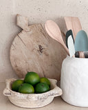 Organic Ceramic Vase (White)