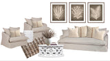 Cloud 3 seater Sofa (Natural)