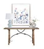 Powder Blue Ceramic Lamp