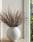 White Tubby Vase