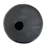 Etched Glass Vase (Black)