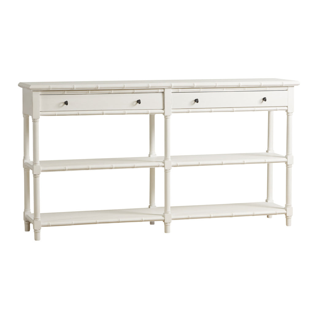 Bamboo Console (White)