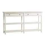 Bamboo Console (White)