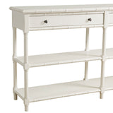 Bamboo Console (White)