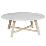 Marble Cross Coffee Table