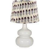 Blue Flower Pleated Lamp Shade
