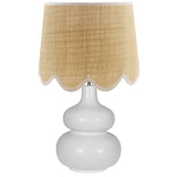 Rattan Ruffle Lamp Shade (Set 2)