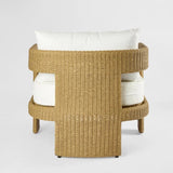 Wicker Tripod Tub Chair