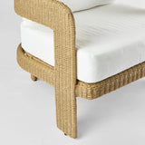 Wicker Tripod Tub Chair