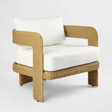 Wicker Tripod Tub Chair