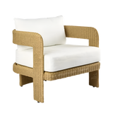 Wicker Tripod Tub Chair