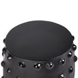 Bubble Stool (White and Black)