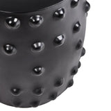 Bubble Stool (White and Black)