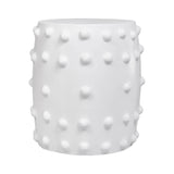 Bubble Stool (White and Black)