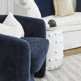 Bubble Stool (White and Black)
