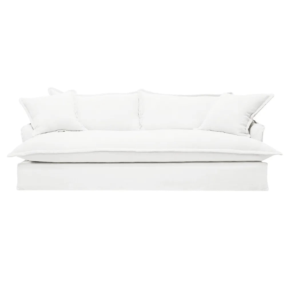 Cloud 3 seater Sofa (White)