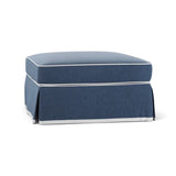 Hamptons Ottoman (Navy)