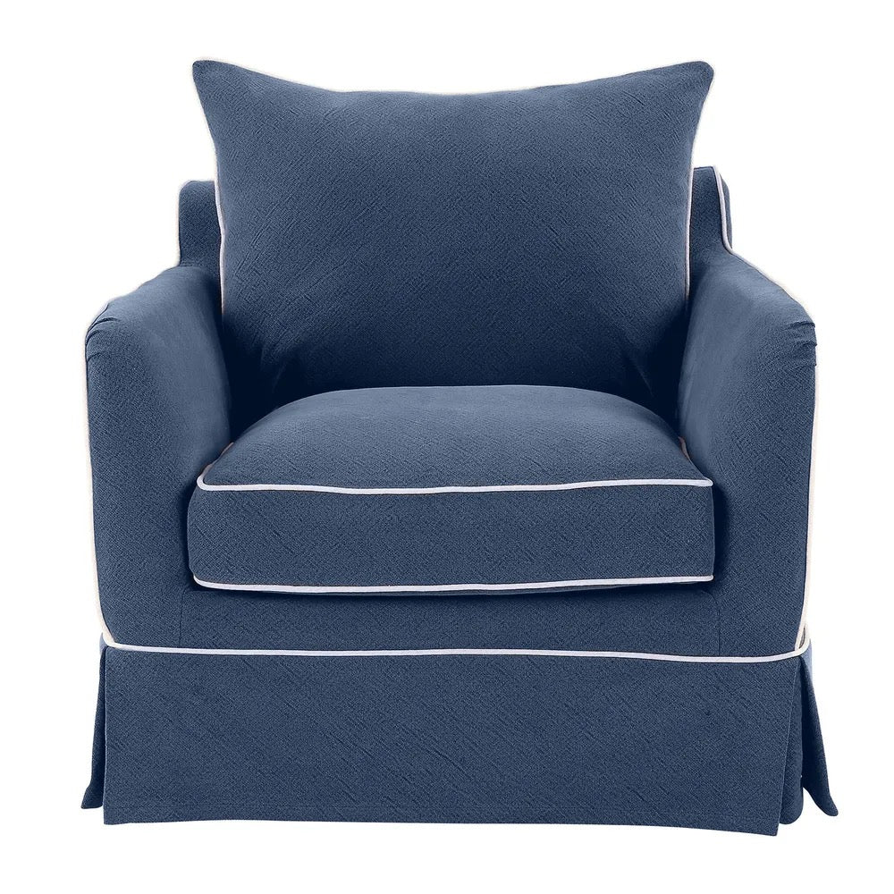 Hamptons Armchair (Navy)