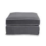 Hamptons Ottoman (Grey)