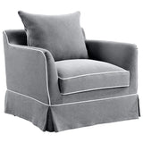 Hamptons Armchair (Grey)