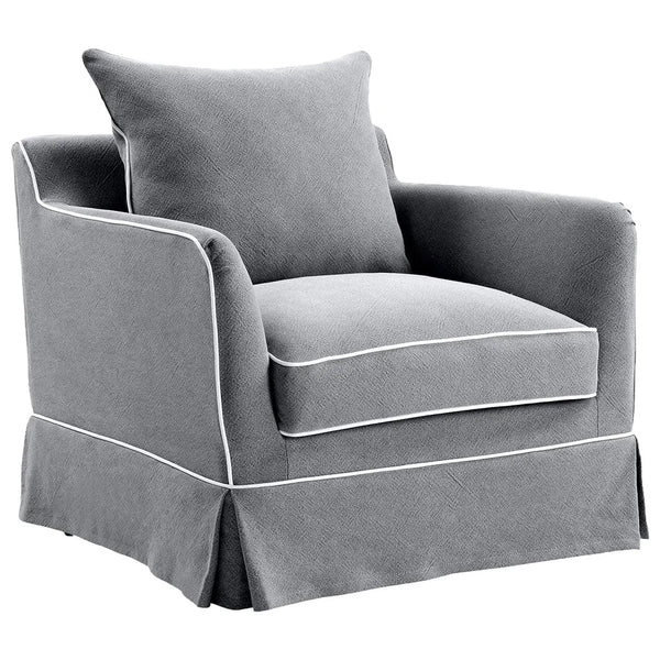 Hamptons Armchair (Grey)