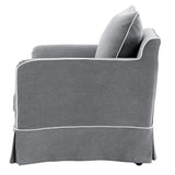 Hamptons Armchair (Grey)