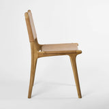 Leather Dining Chair (Tan)