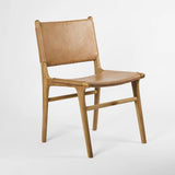 Leather Dining Chair (Tan)