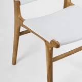 Leather Dining Chair (White)
