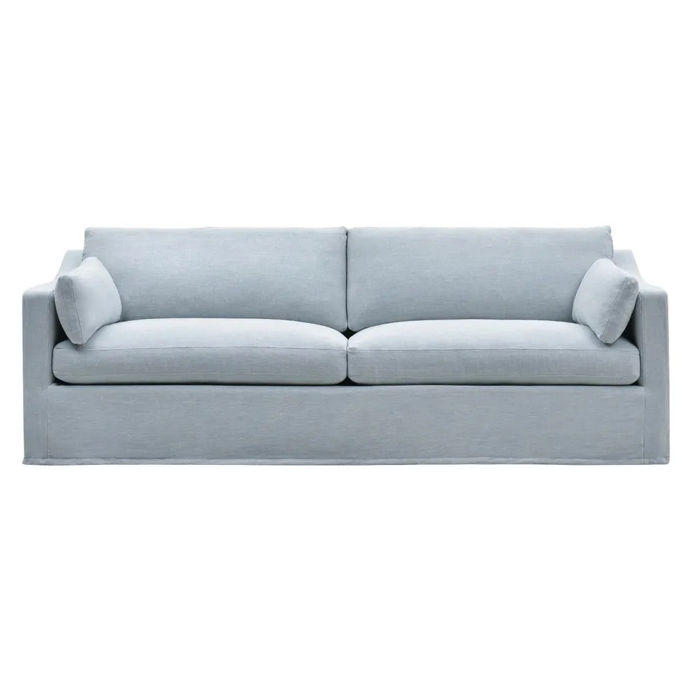 Modern Hamptons Sofa (Pale Blue)