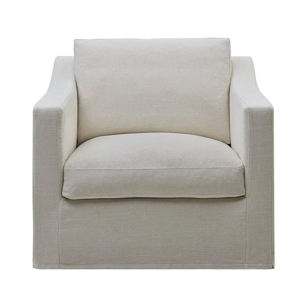 Modern Hamptons Armchair (Ivory)