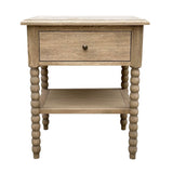 Bobbin Side Table (Oak)