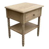 Bobbin Side Table (Oak)