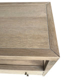 Cross Side Bedside Table