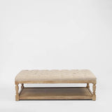Upholstered Top Coffee Table (Square or Rectangle)