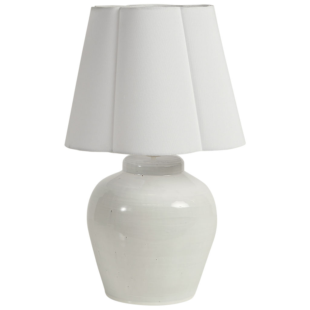 Rustic Scallop Lamp