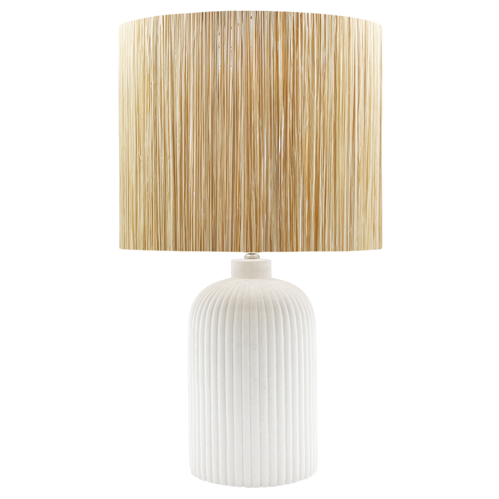 Raffia Lamp