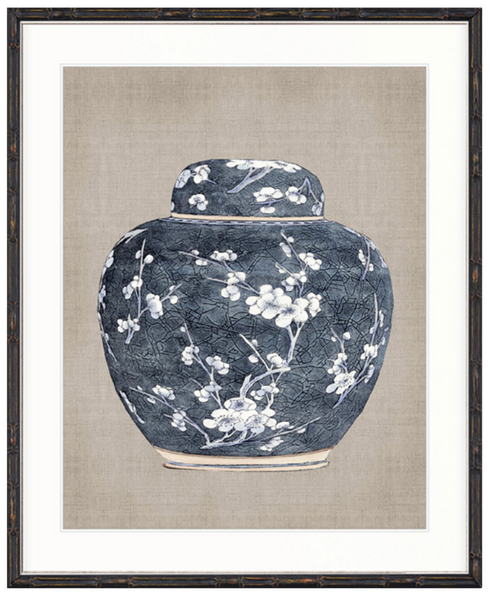 Chinoiserie Urn (Blue)