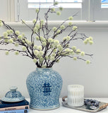 Aluminum Tray (rattan handle)