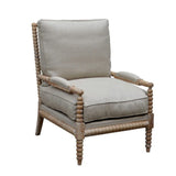 Bobbin Occasional Chair (Oak / Natural)