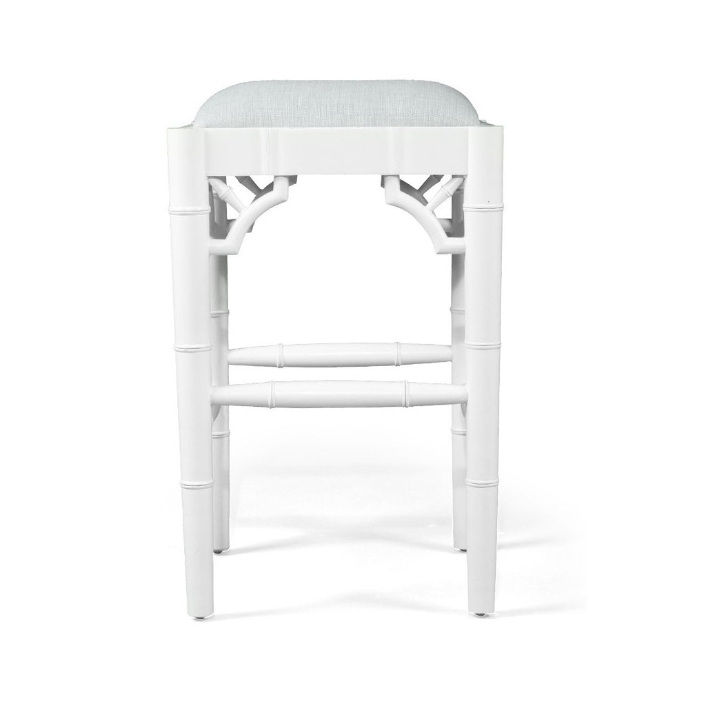 Chinoiserie Chippendale Counter Stool (without back)