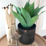 Hand Carved Wooden Meerkats